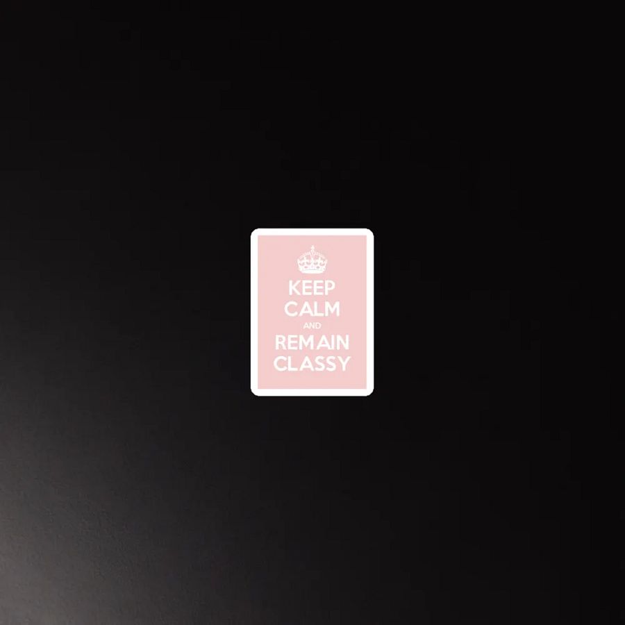 Keep Calm Magnet in Pink product image (5)