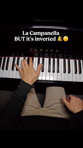 I inverted the infamous La Campanella 💀 follow for more
.
#pianist #liszt #classicalpiano #pianomusic