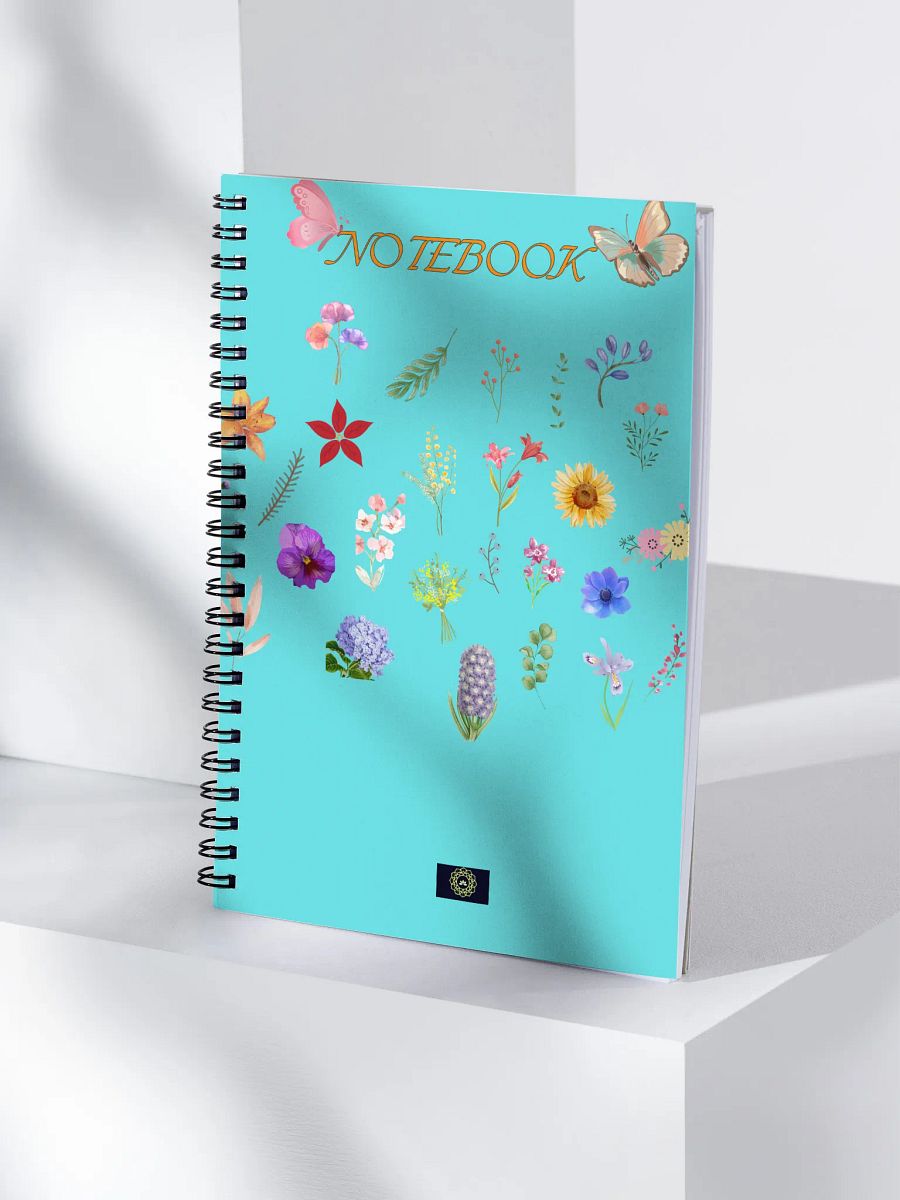 Butterfly Blooms Spiral Notebook product image (4)