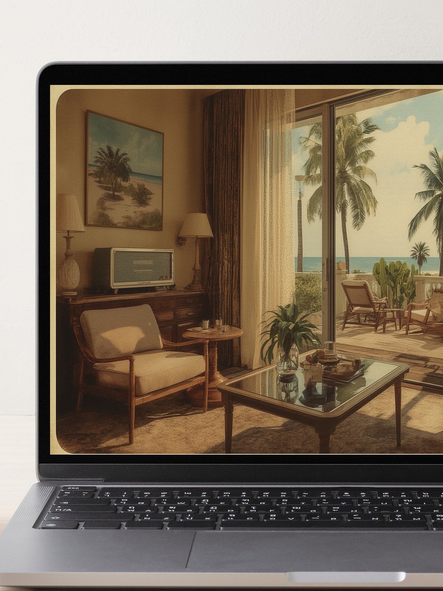 Vintage Bossa Nova Instrumentals Focus & Study (Episodes 6–9) • 4 Vintage Copacabana Images • 3 Sizes Each • Pro Photo Bundle (12 Files) product image (3)