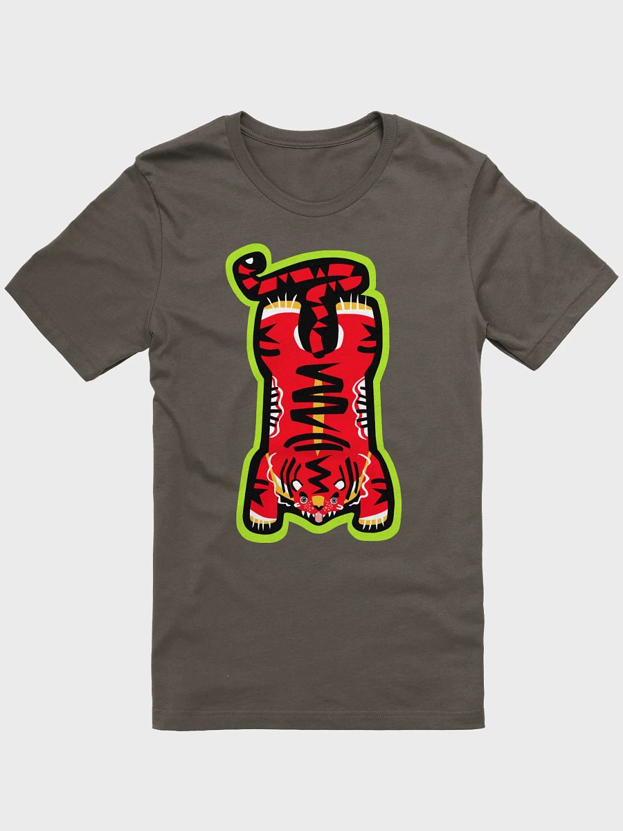 Red and Lime Electric Tiger - T-shirt product image (2)