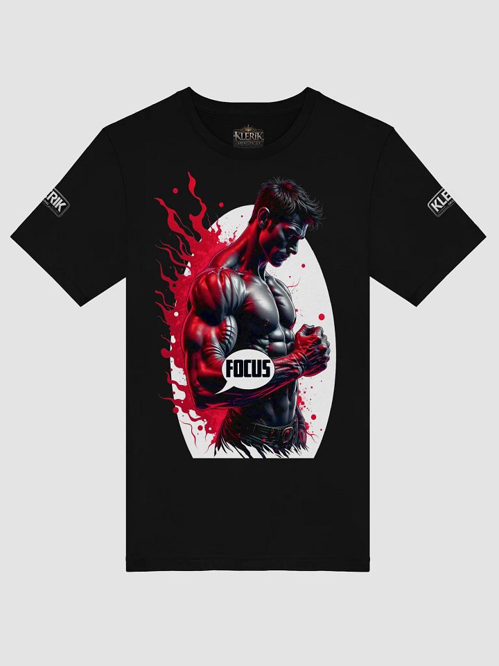 KLERIK Original Chrome Logo T-Shirt - FOCUS FITNESS product image (6)