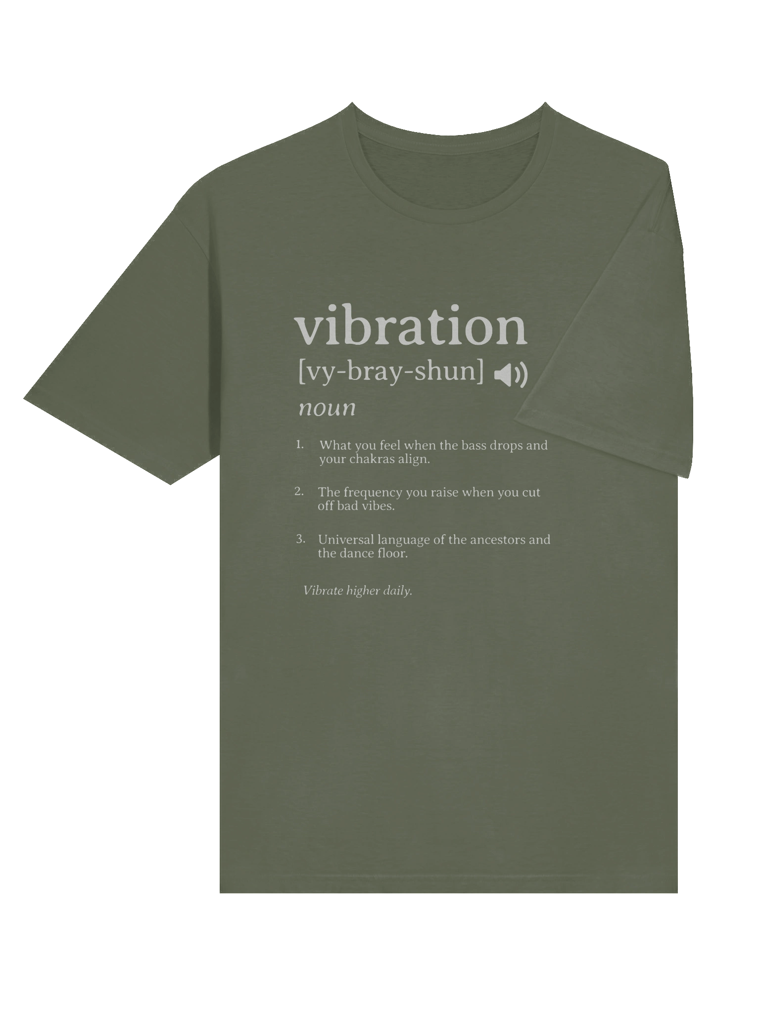 Vibration Definition Unisex T-Shirt product image (30)