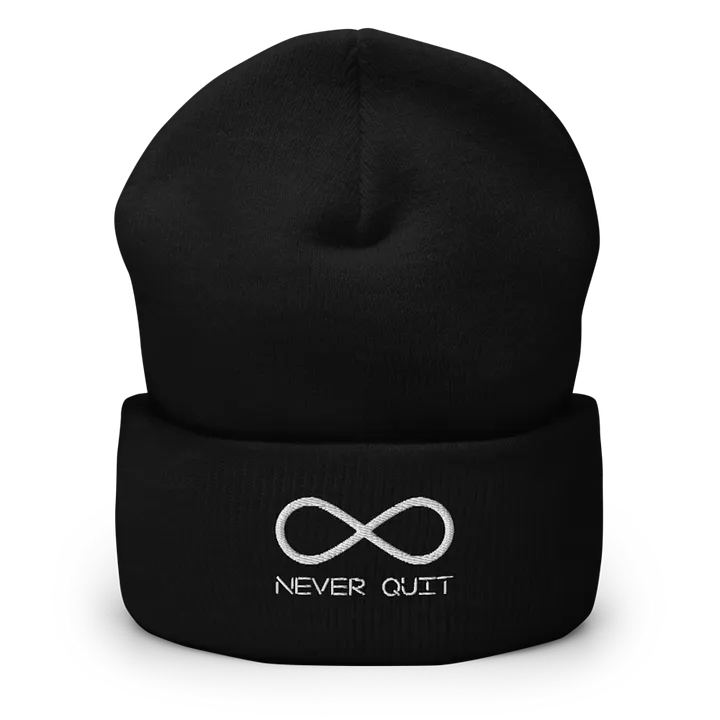 Never Quit Beanie product image (1)