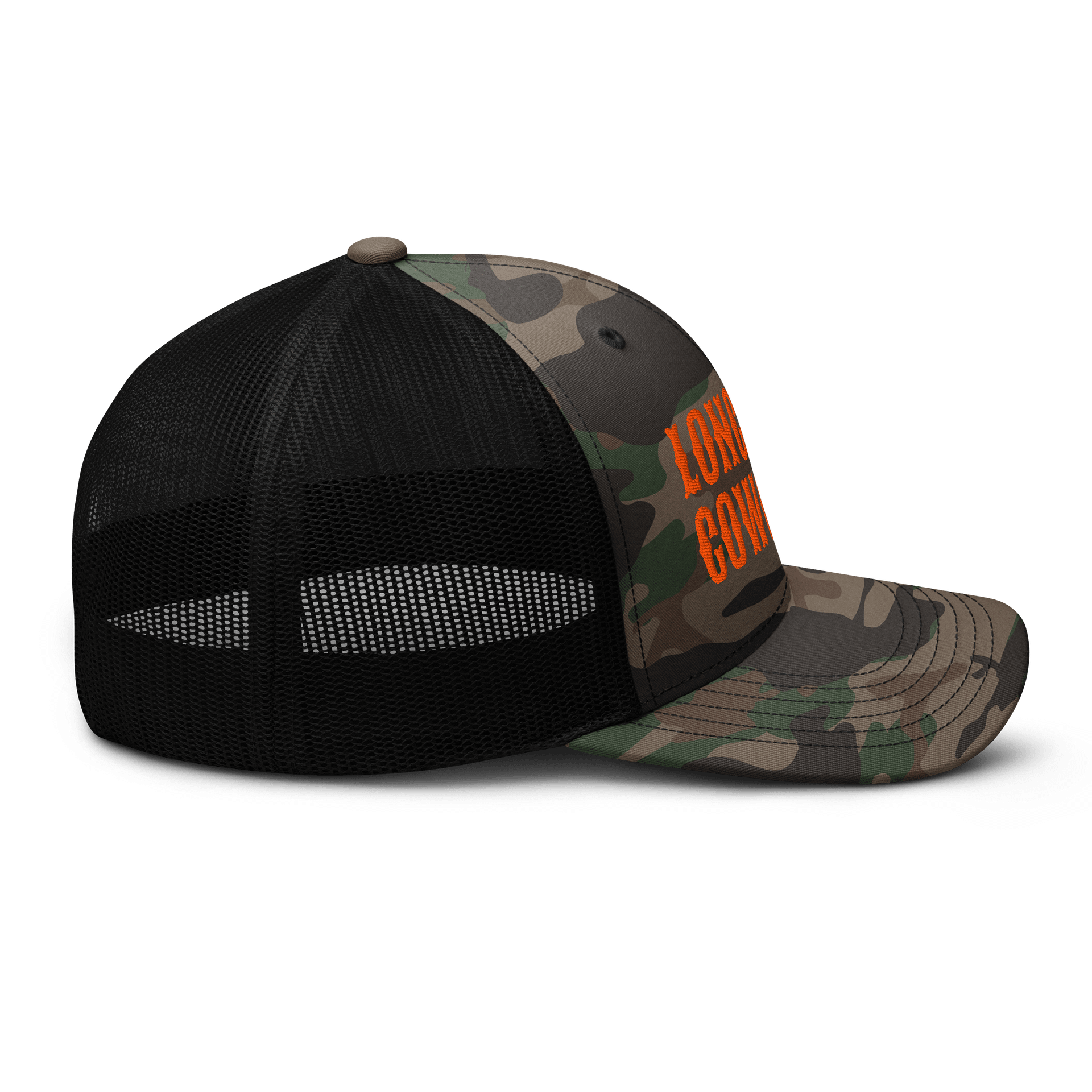 LONG LIVE COWGIRLS Camo Trucker Hat product image (7)
