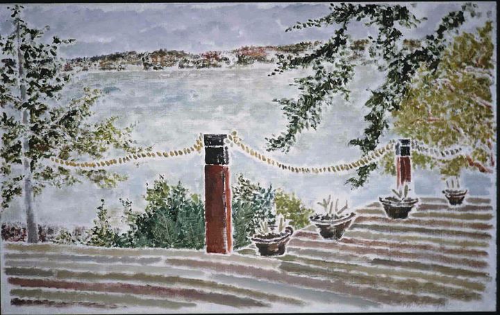 Early Spring on Camano 1988 on Canvas product image (1)