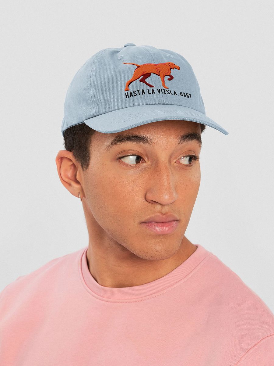 Hasta La Vizsla, Baby Classic Dad Hat(Embroidered) of a Vizsla product image (11)