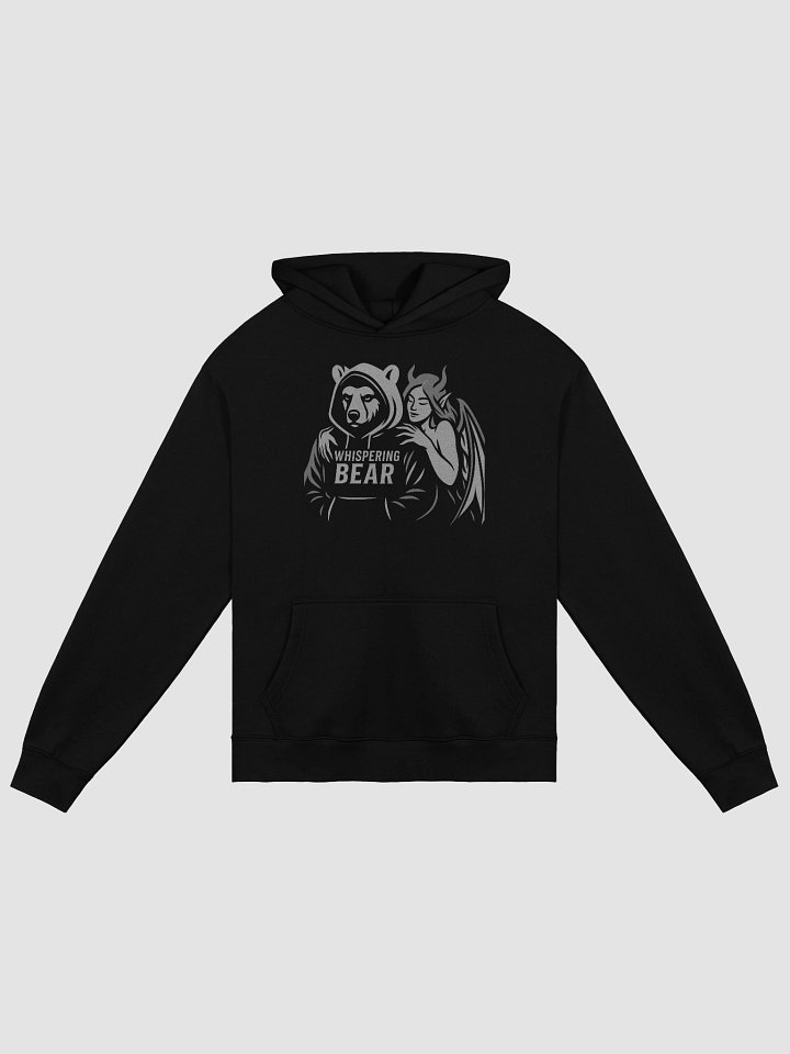 Hoodie Bear, B&W product image (1)