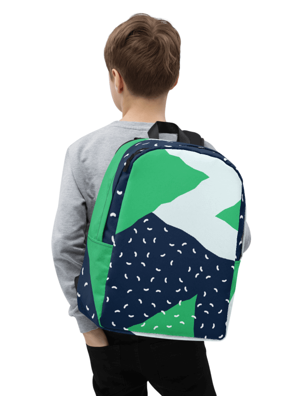 Customizable Canvas: All-Over Print Minimalist Backpack product image (1)