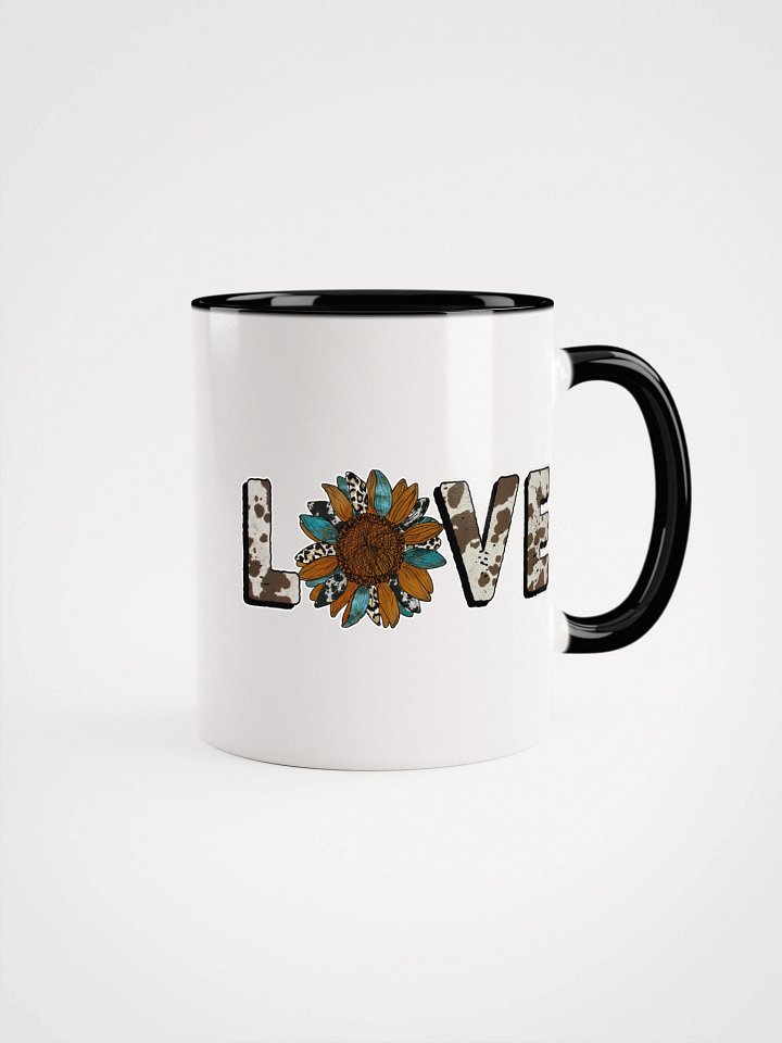 Sunflower LOVE Ceramic Mug product image (5)