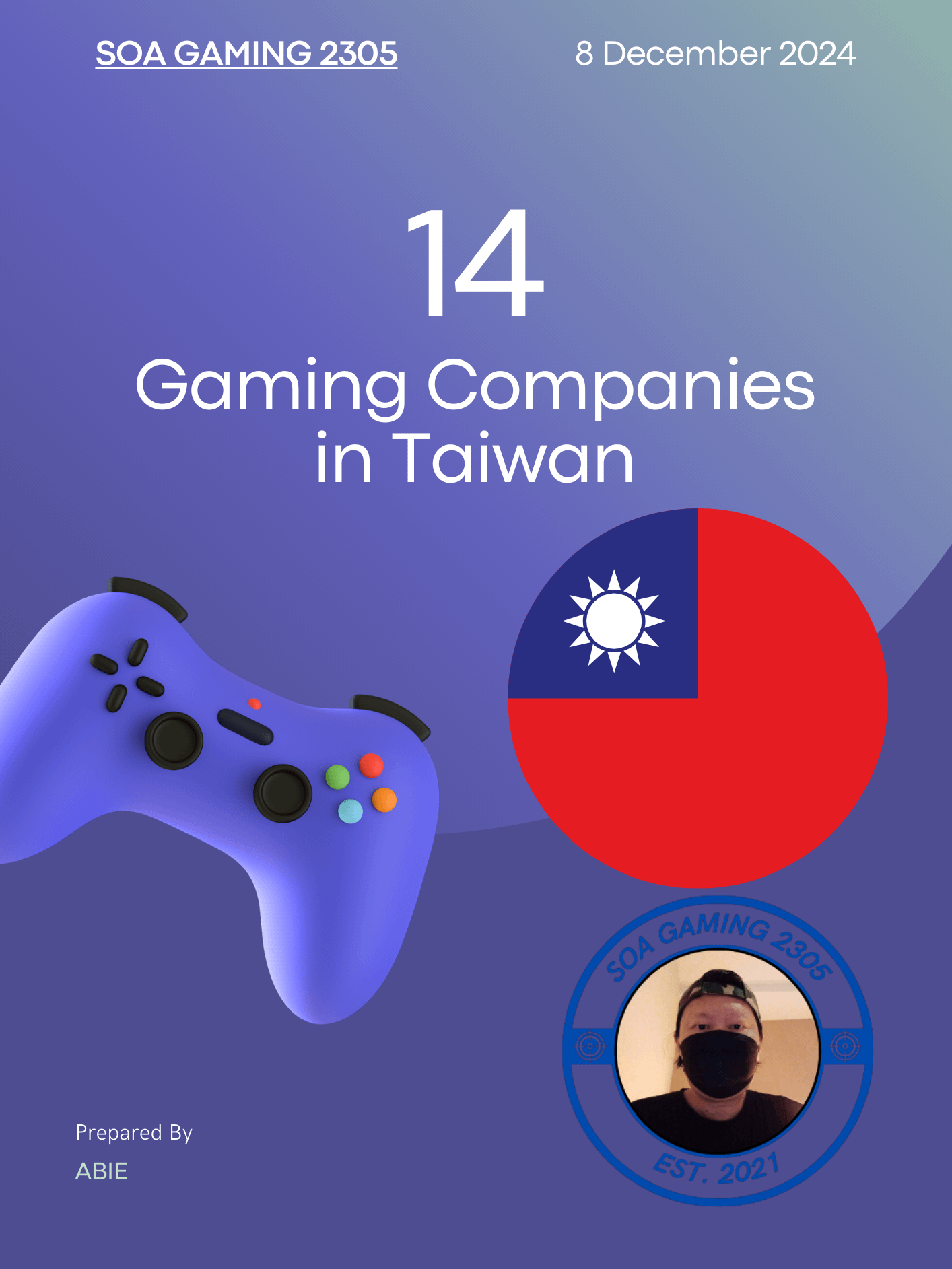 🌟 Unlock Your Path to Success in Taiwan’s Booming Gaming Industry! 🎮 product image (1)