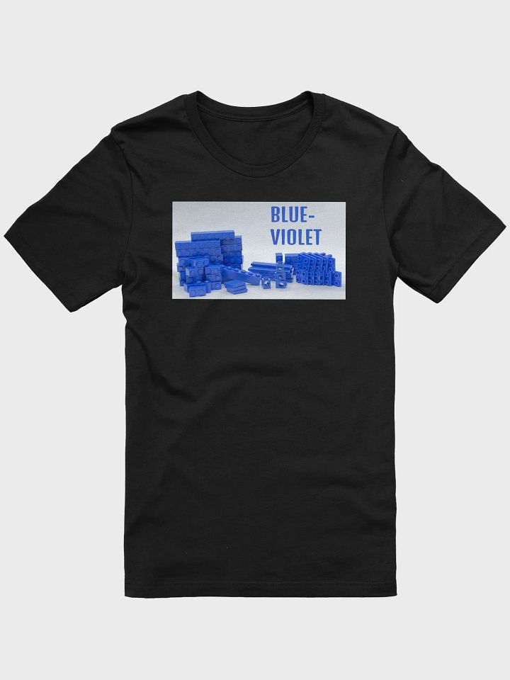 Blue-Violet bricks T-Shirt product image (1)