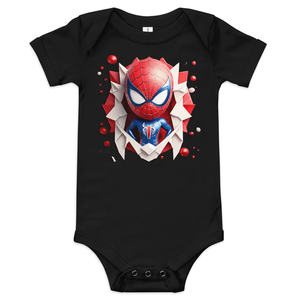 KIDS SPIDERMAN BABY SHORT SLEEVE ONE PIECE product image (4)