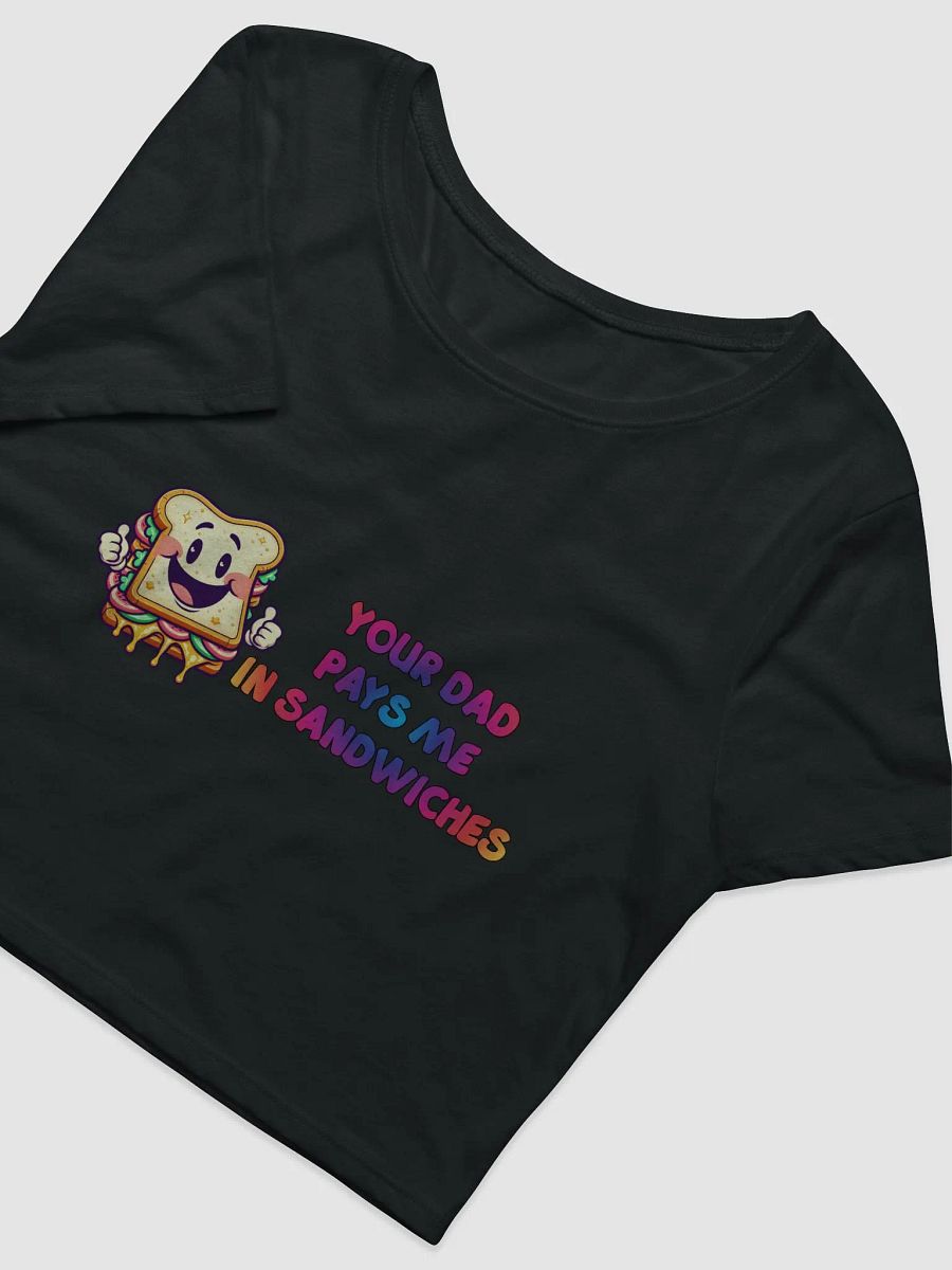 Jay - Your DAD Pays Me In Sandwiches - Crop Top product image (3)