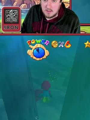 You Can Never Feel Safe | #fyp #mar10 #marioday #sm64 #ironmario #romhack #challengerun