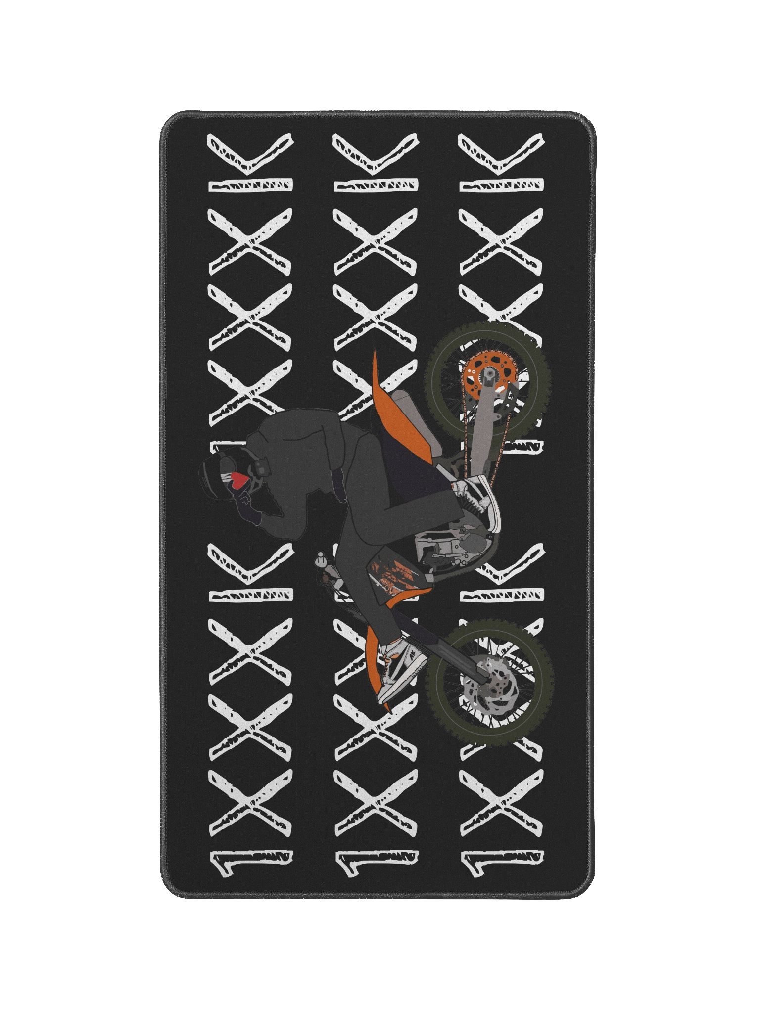 1XXXk w/ Heart-hand | 22 x 12 in Mousepad product image (1)