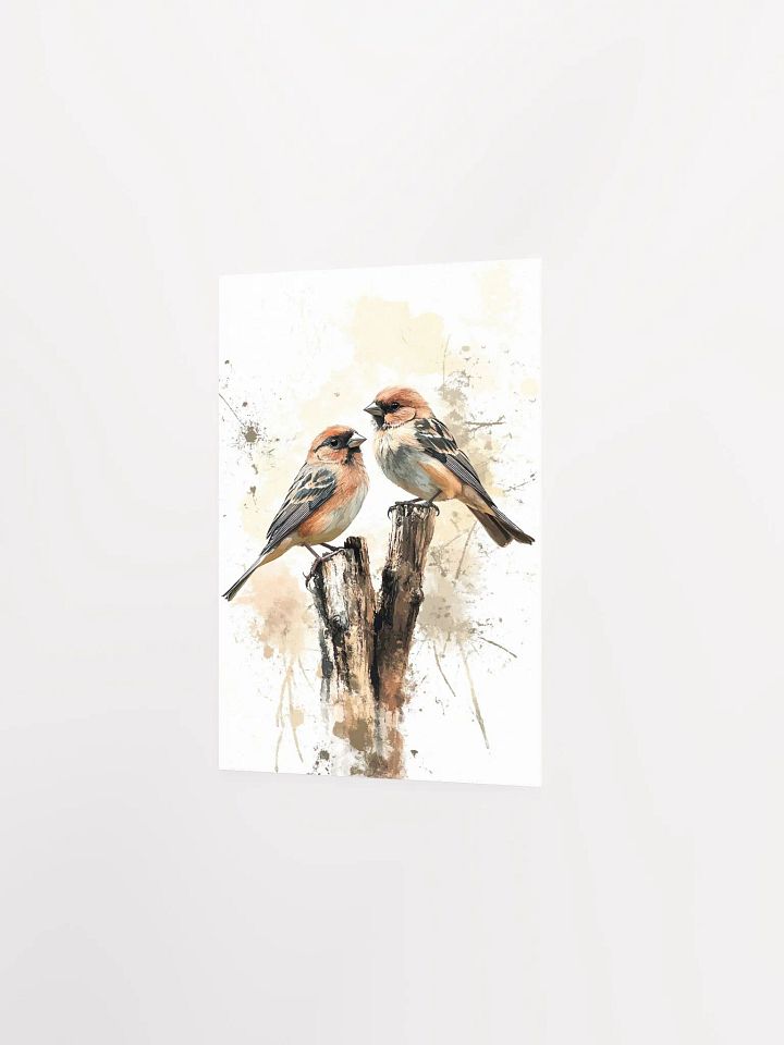 Rustic Lovebirds - Farmhouse Nature Wall Art product image (11)