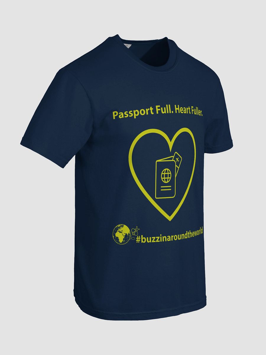 Passport Full. Heart Fuller. - T-Shirt - Classic Colors product image (83)