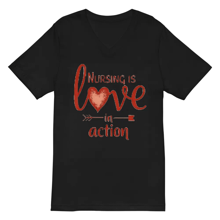 Love in Action V-Neck Tee product image (3)