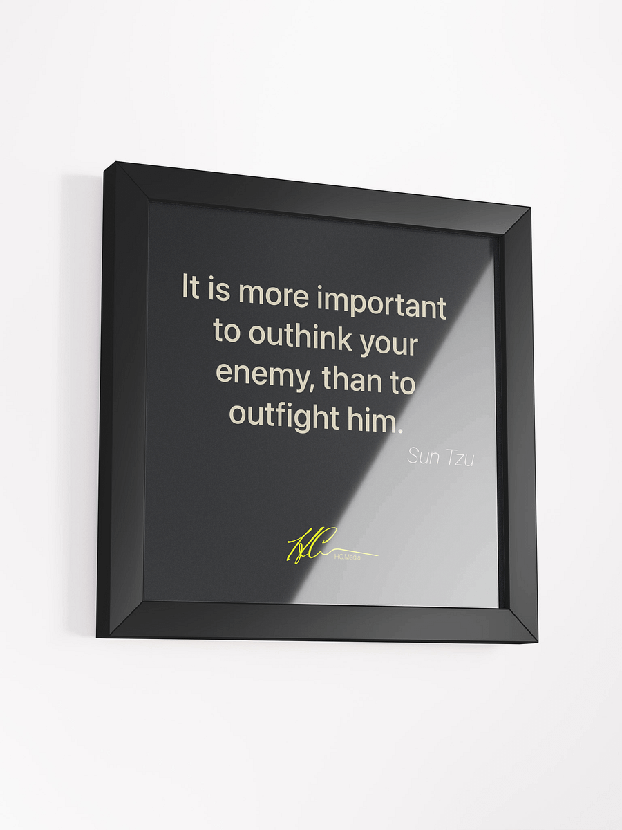 Sun Tzu Q1 - Framed Poster product image (3)