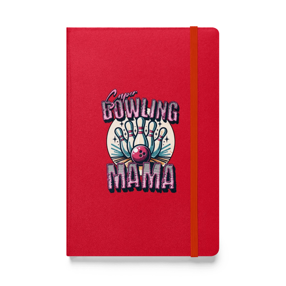 Super Bowling Mama Hardcover Notebook product image (1)