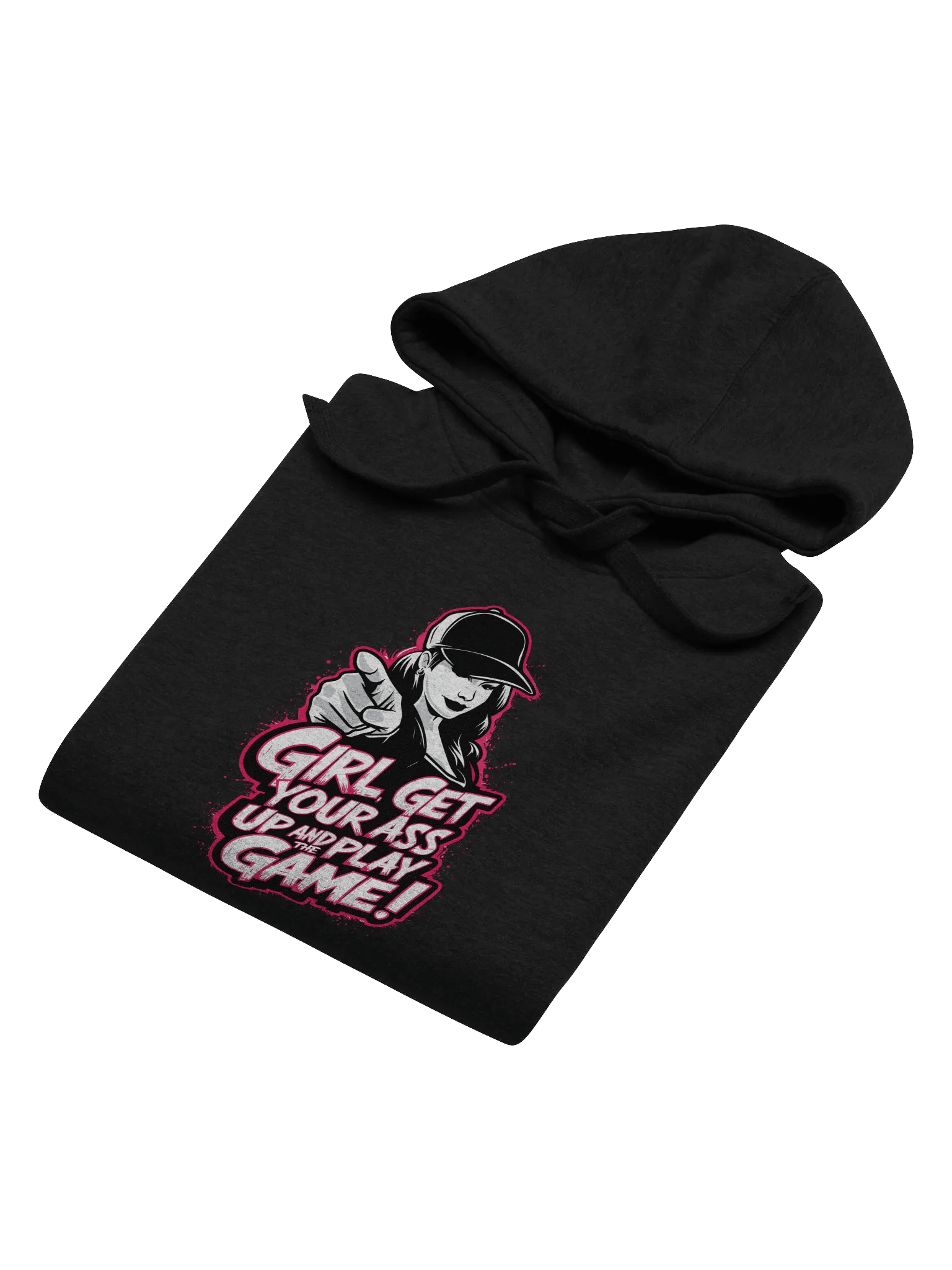 Get your ass up! Front Printed Hoodie product image (6)