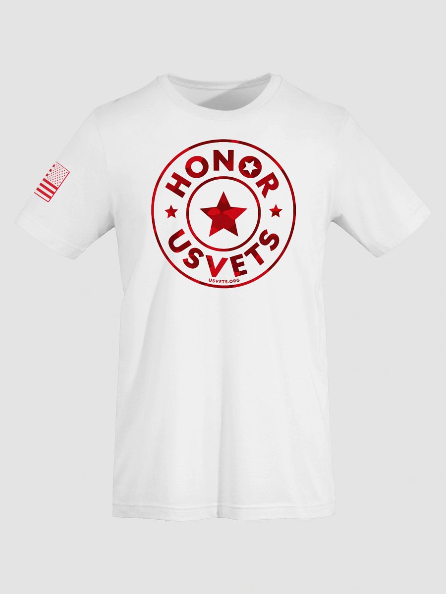 Red HONORUSVETS Star Tee product image (20)