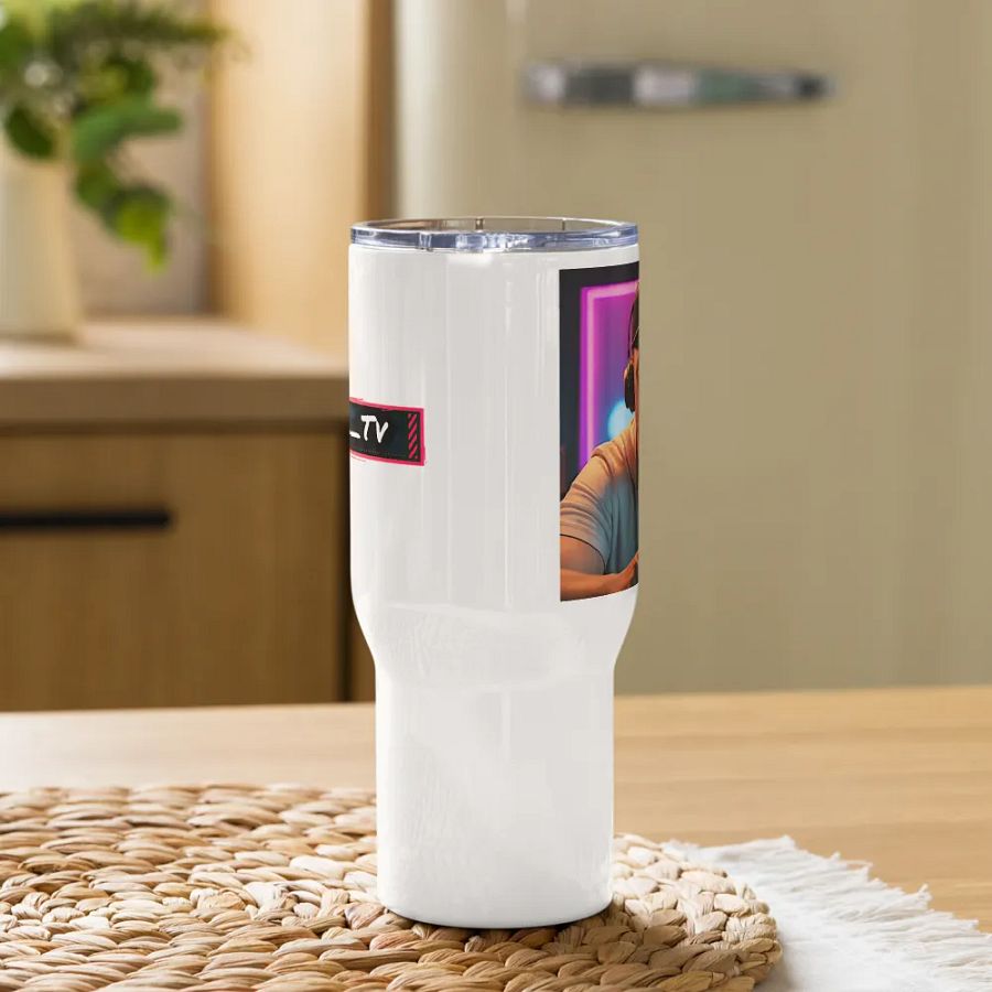 Trink Becher mit Deckel product image (9)