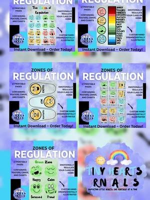 🧠 Zones of Regulation Printable Toolkit – 18 Pages | Visual Supports for Emotional Regulation | SEN, EYFS, Autism, Classroom Resource Help little hearts understand big feelings with this calming and engaging Zones of Regulation printable set. Created by an experienced educator, this 18-page resource pack includes everything you need to support emotional awareness, self-regulation, and communication at home or in the classroom. 🌈 What’s Included (18 Pages Total): ✔️ Zones of Regulation Posters (A4 & card sizes) ✔️ Visual Charts & Emotion Check-Ins ✔️ Printable Fan Cards  ✔️ Visual Cue Cards for each Zone ✔️ Blank templates to personalise ✔️ Soft watercolor theme 📌 Perfect For: SEN, EYFS & KS1 Classrooms  Calm Corners Visual Schedules Therapy & Emotional Check-Ins Autism Support Tools Homeschooling Resources 📥 What You’ll Receive: 1 High-Resolution PDF (18 A4 pages) Editable Canva Link Instant Digital Download — no physical item will be shipped 🌟 Created With Care: I’ve used these tools daily in my own work with children of all needs and abilities. They’ve helped countless little ones feel seen, supported, and in control of their emotions — and now I’m sharing them with you. Let’s help tiny hearts grow, together 💕 📌 Matching Resources Available: 🌈 Calm Corner Kit Includes the following:  🧠 Zones of Regulation Printable Toolkit 🦄 Calm Down Strategy Cards 🧸 First–Then Boards 🎈 Breathing Posters 📢 “I Need / Help Me” Communication Cards 🪜Step by step visual cards  & more! If you want all my resources in one bundle, the Calm Corner Kit is what you need! Can be found here: https://printopiaapparel.co.uk/en-gbp/pages/collections  Etsy: https://www.etsy.com/uk/shop/HomeofPrintopia?ref=profile_header 💖 Love what I make? Please consider purchasing directly from my website! It helps me avoid Etsy fees and allows me to continue designing more printable resources and apparel. Thank you so much for supporting a small creative business! 🌈#SEN #EYFS #zonesofregulation #SENResources #EYFSVisuals #CalmCorner#FeelingsPosters #CommunicationVisuals #EmotionalRegulation #ClassroomIdeas #teacherresources #FeelingsMatter #BehaviorSupport #HomeschoolResources