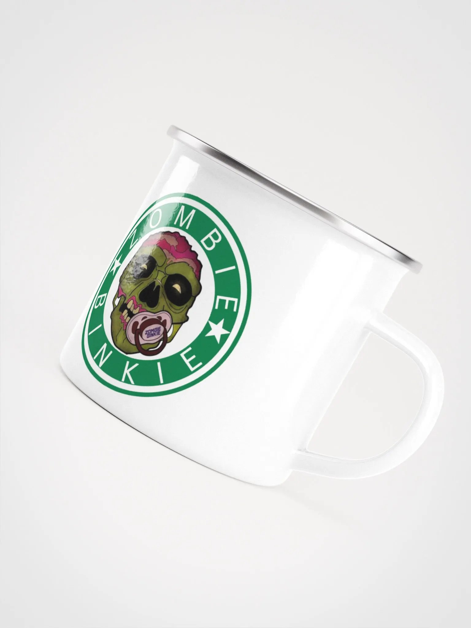 Zombie Bux Enamel Mug product image (4)