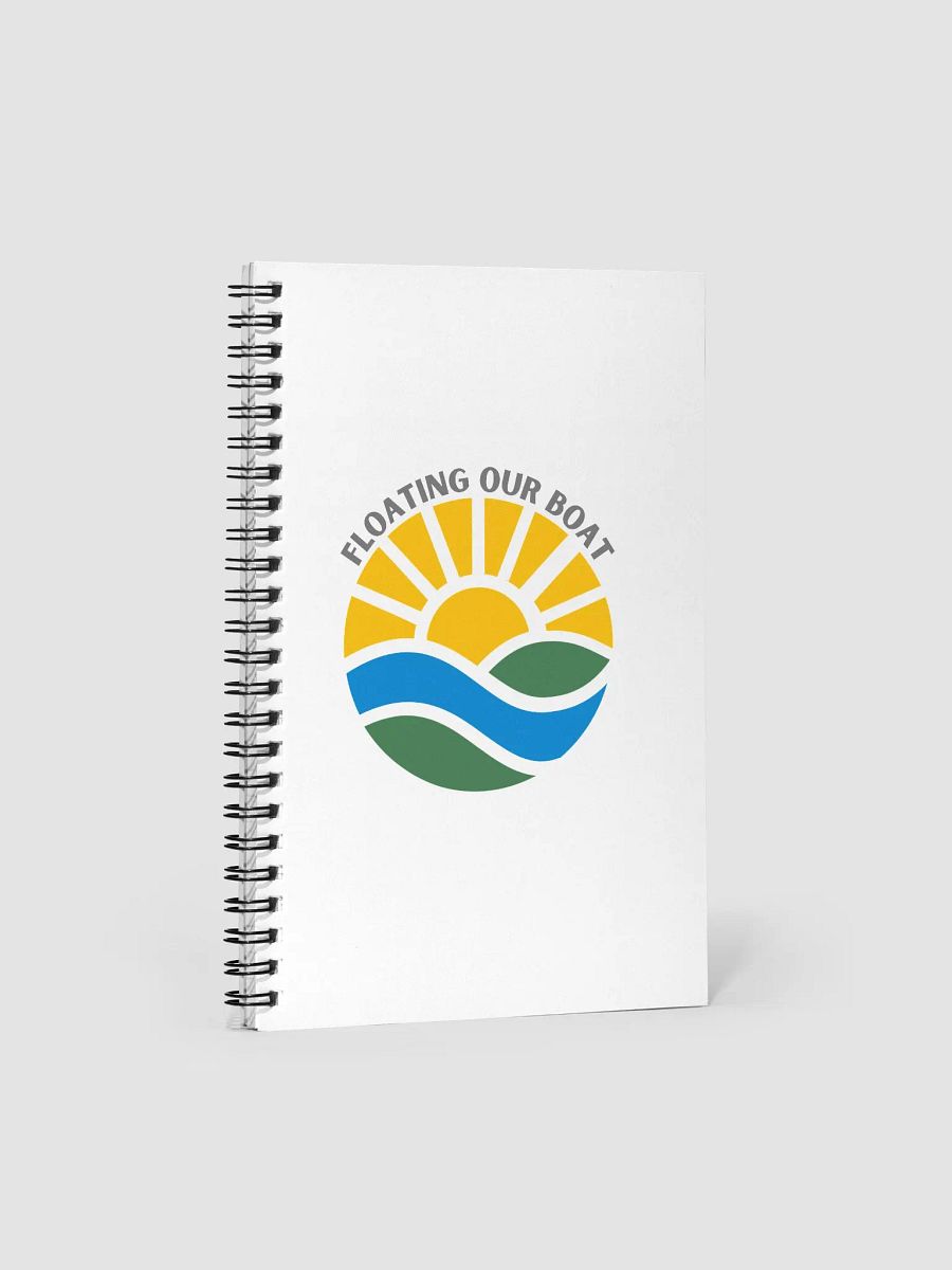 Sunrise Serenity Spiral Notebook product image (3)