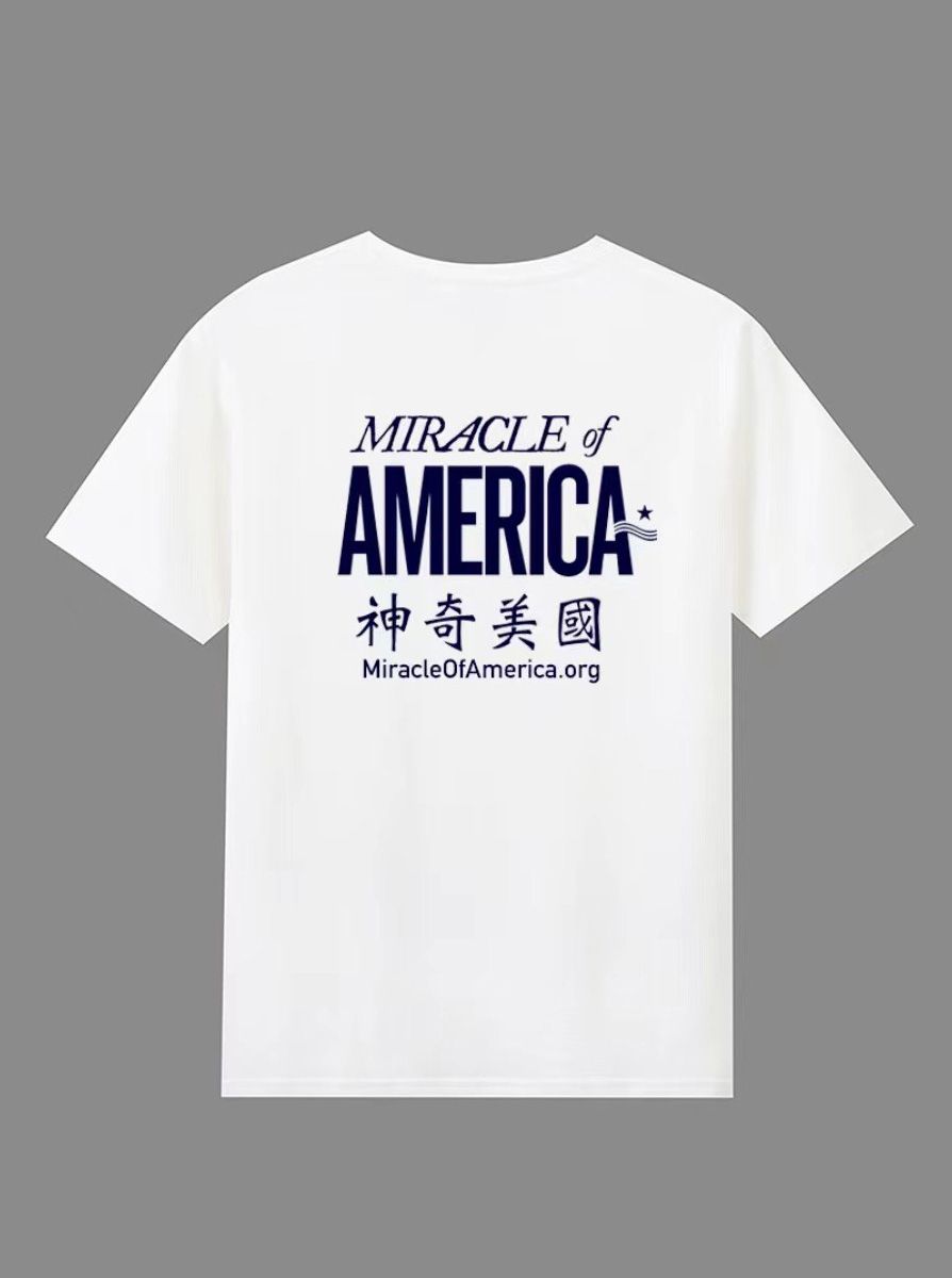 “建國之旅”系列-限量款T恤-白色(運輸地區僅限美國) product image (2)
