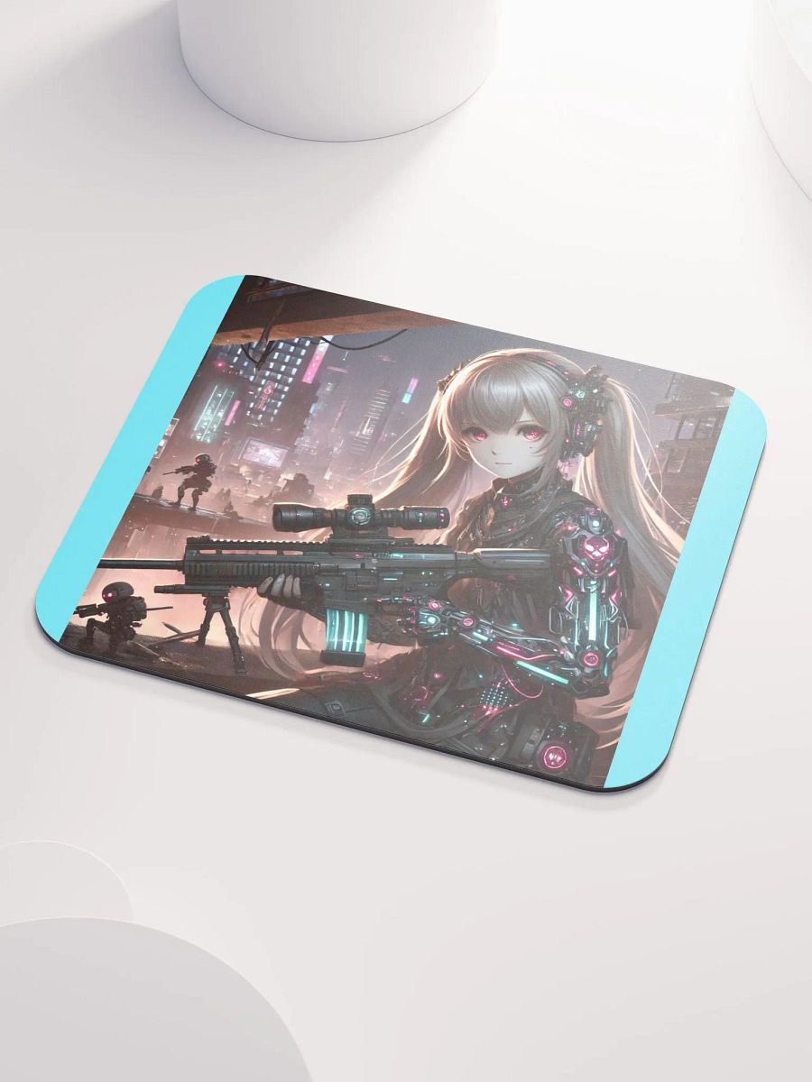 Cybernetic Guardian Mouse Pad product image (3)