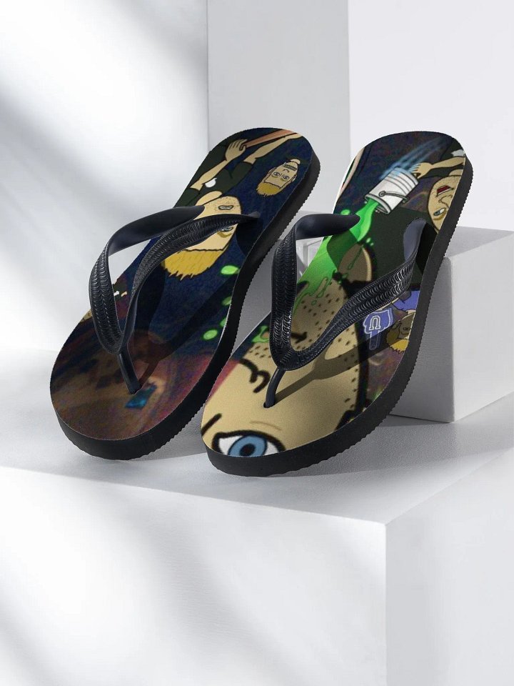 SavageOnDemand Print # (OOZE-FLIP-FLOPS) product image (1)