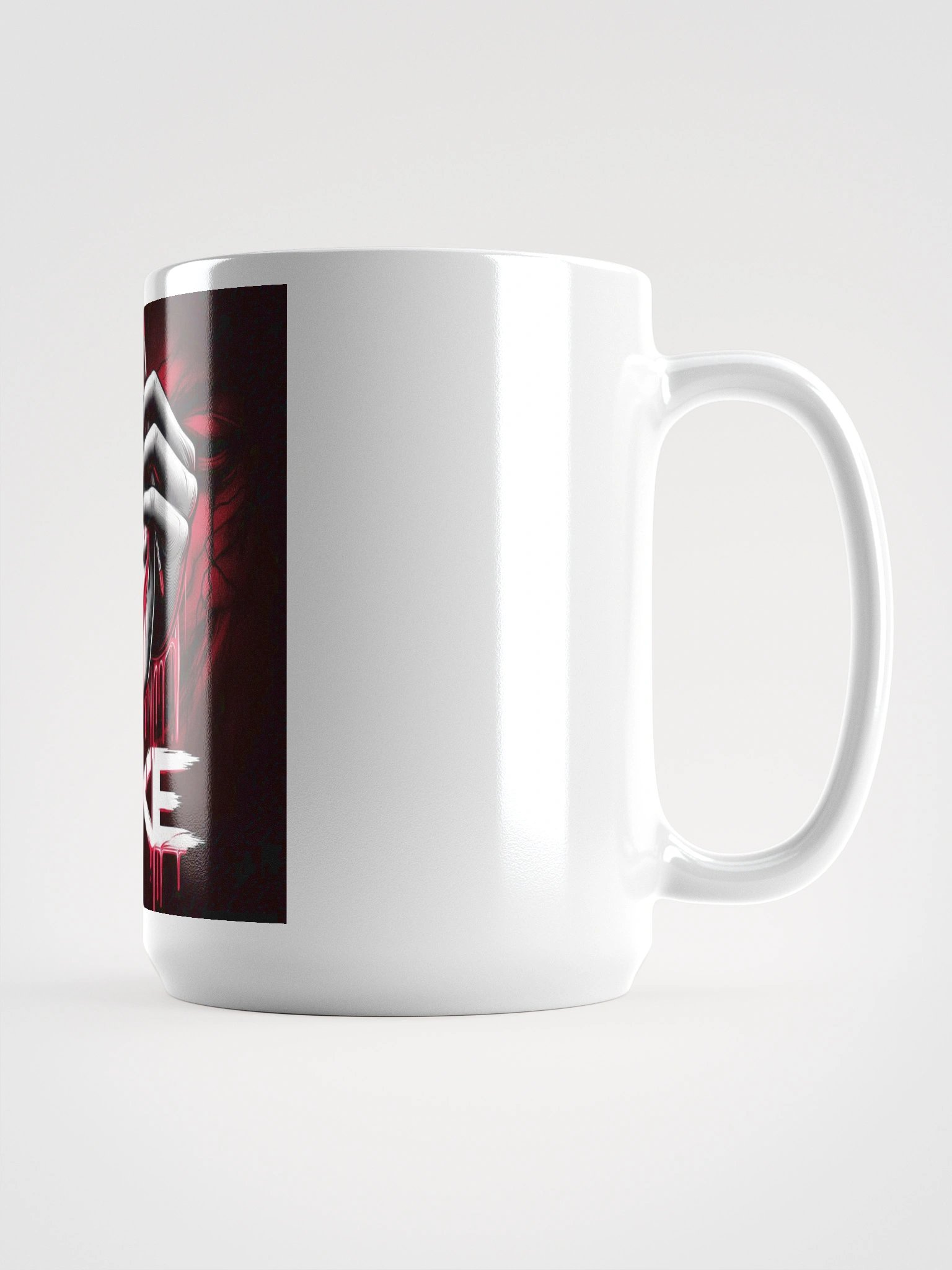 Sinister Smile White Glossy Mug product image (1)