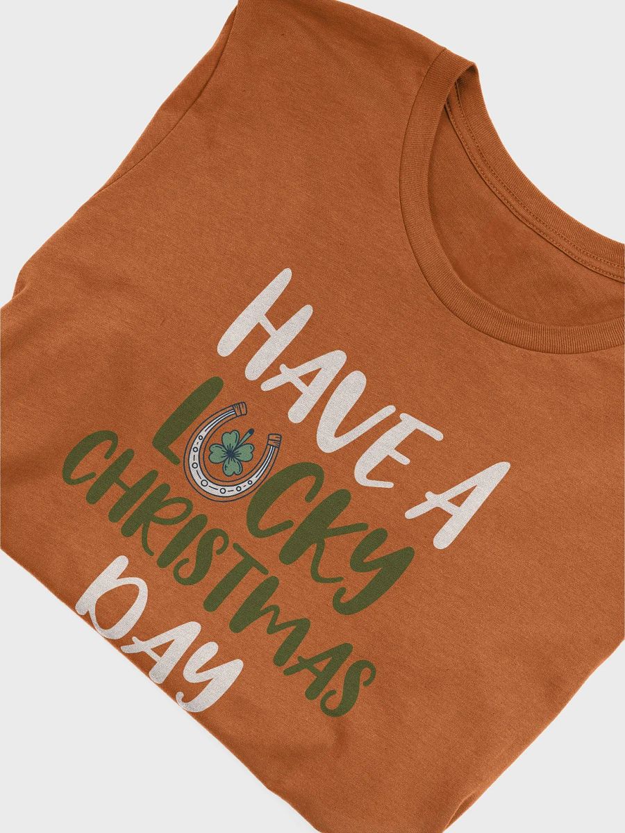 Lucky Christmas Day Horseshoe Tee product image (34)