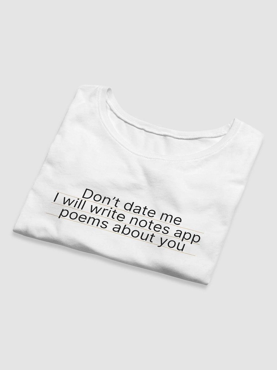 Notes App Baby Tee product image (8)