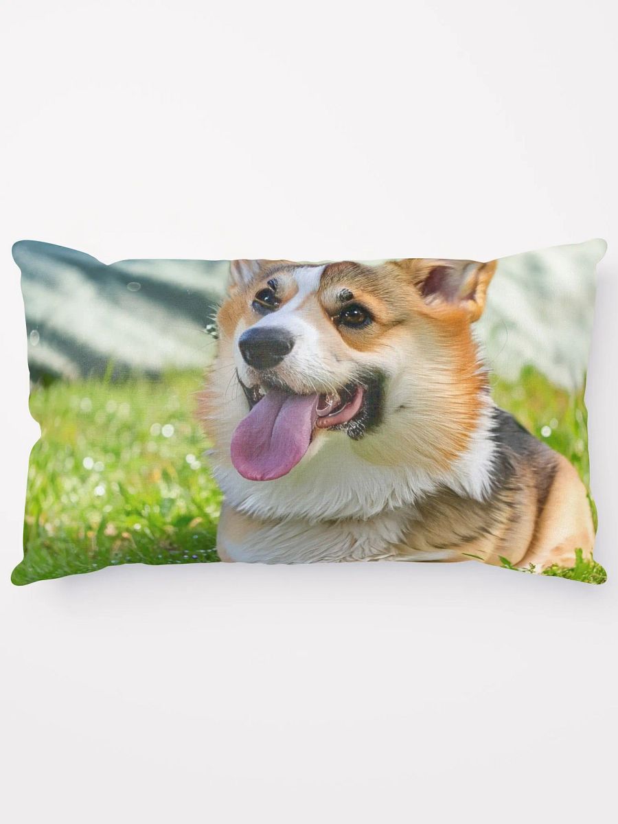 Corgi Capers: A Bohemian Adventure Throw Pillow product image (14)