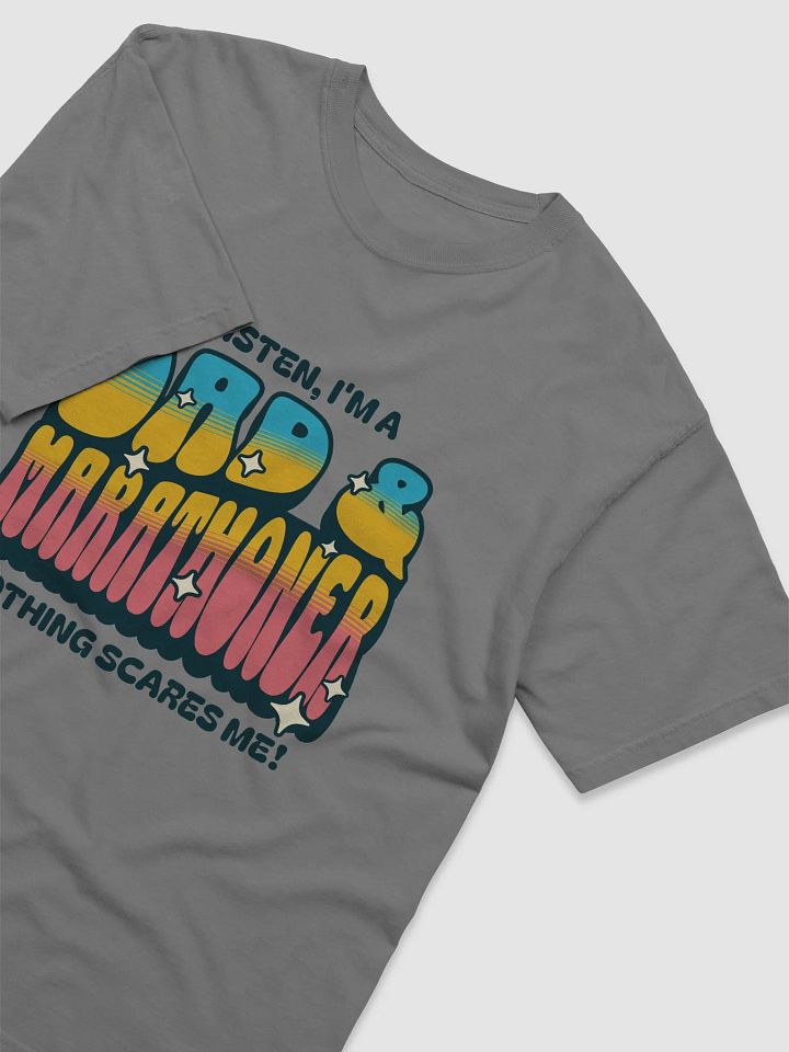 Dad & Marathoner Bold Graphic T-Shirt product image (2)