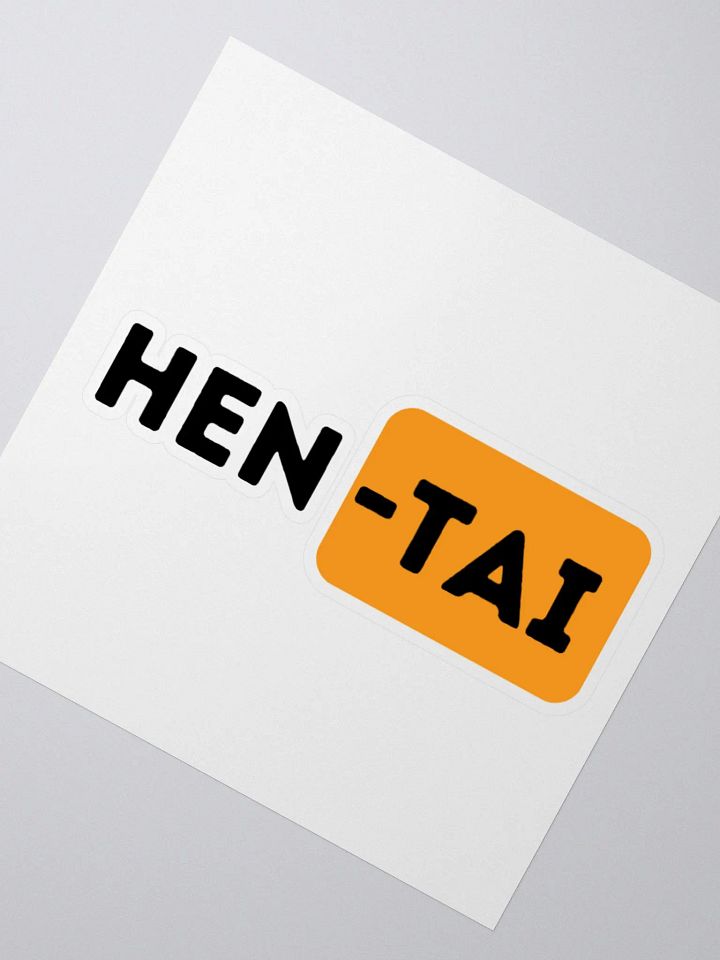 Hen-tai sticker product image (2)