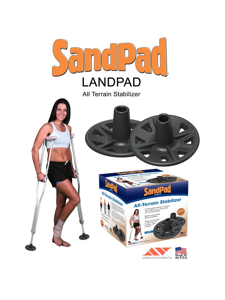 SandPad LandPad Paired Pack for Crutches product image (1)
