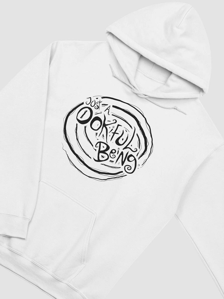 Just a Ookiful Being - BlackFont - Zipup Hoodie product image (3)
