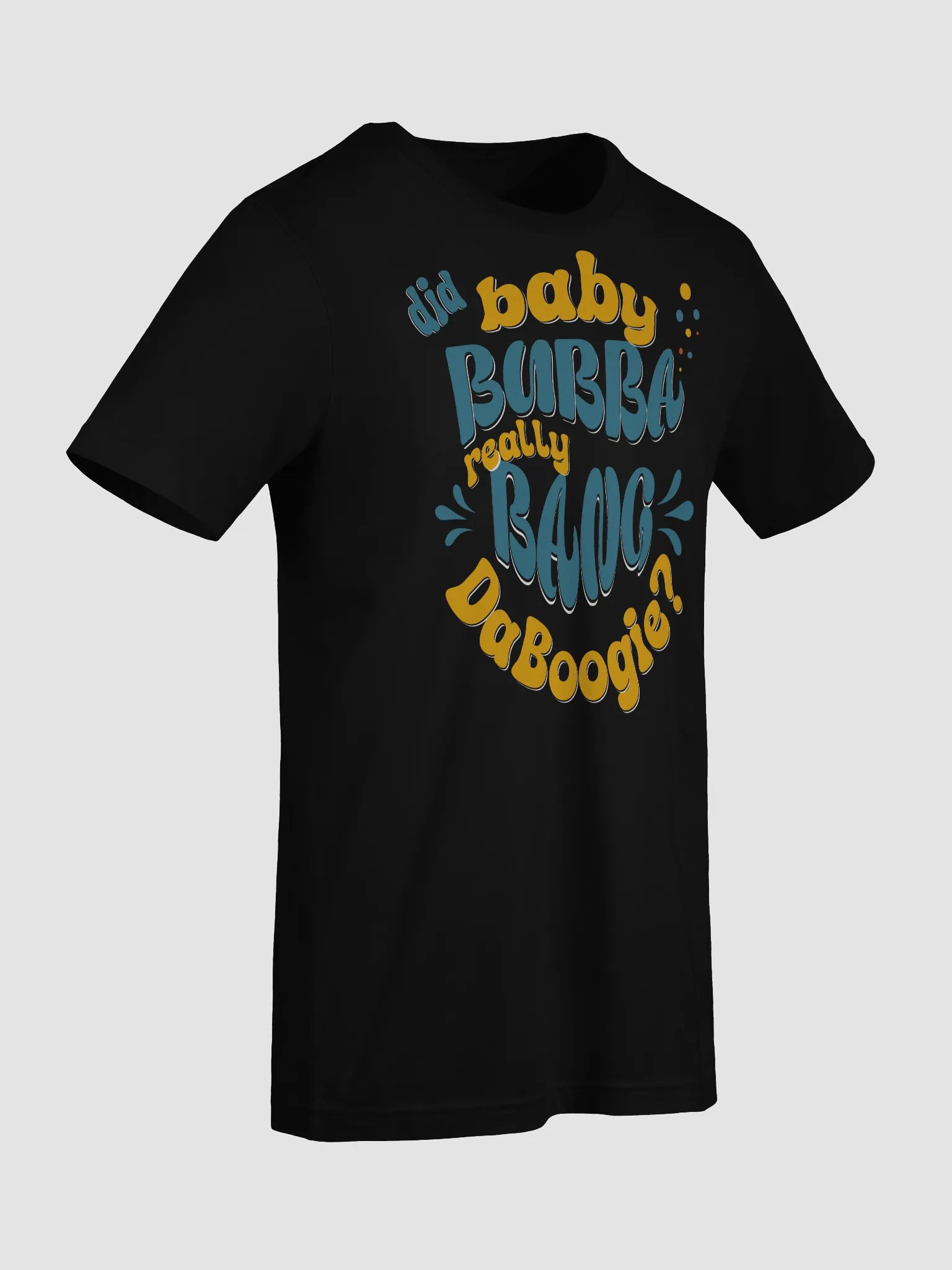 Did Baby Bubba Bang DaBoogie tee (black/navy) product image (4)