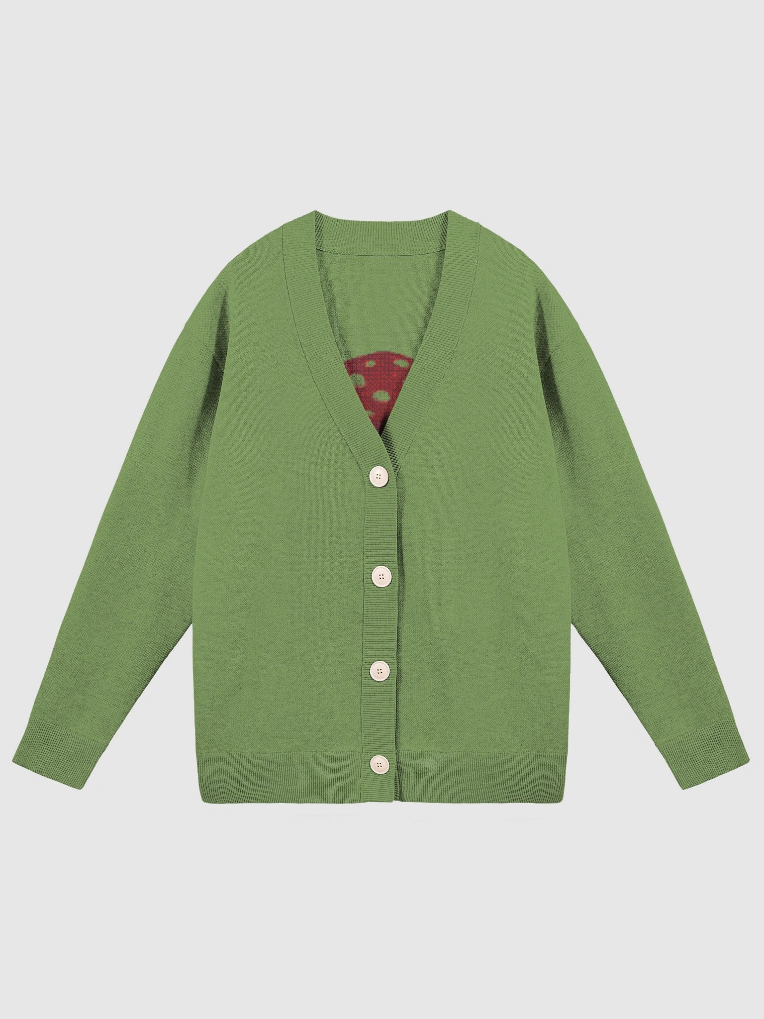 Enchanted Mushroom Jacquard Cardigan product image (2)