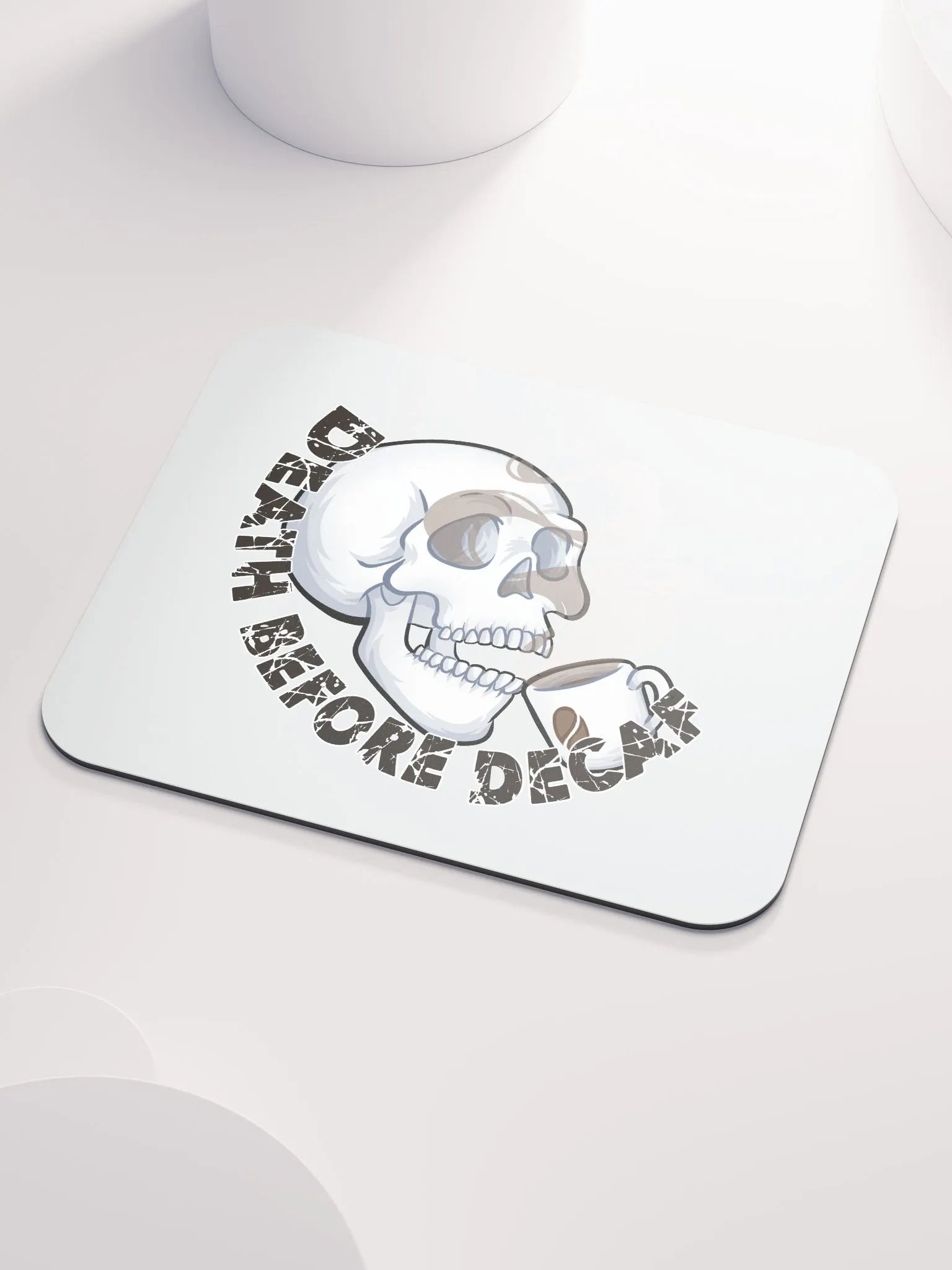 Death Before Decaf Mouse Pad product image (3)