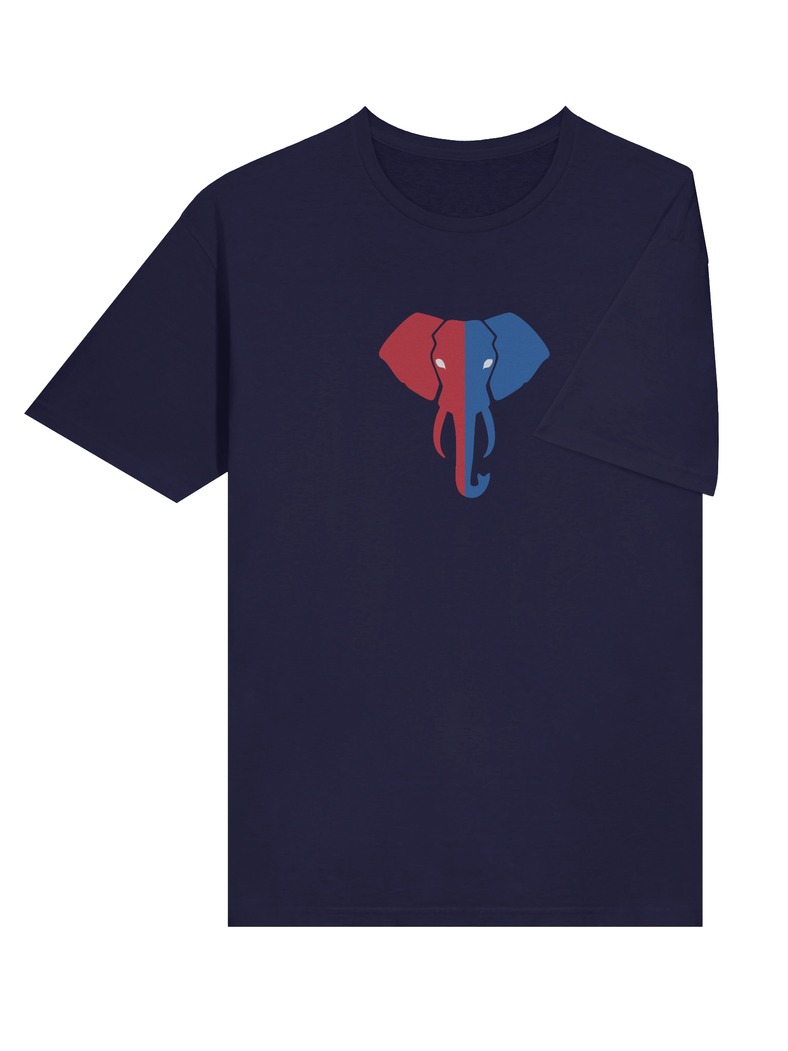 Royal Red Blue United Elephant T-Shirt product image (6)