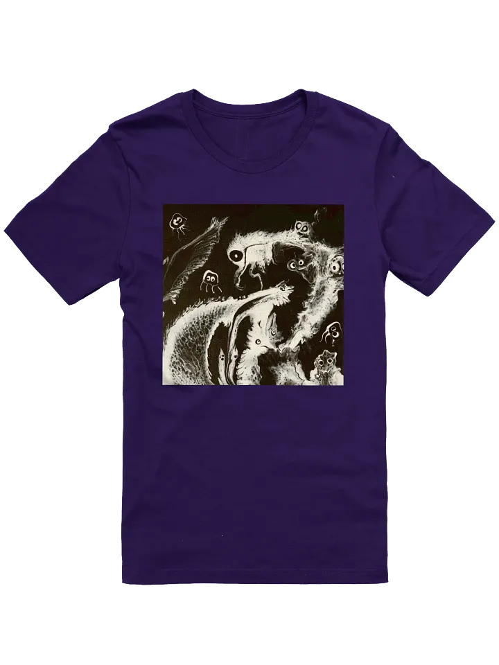 Shrimp of the NIght Abstract Sea Animal T-Shirt product image (1)