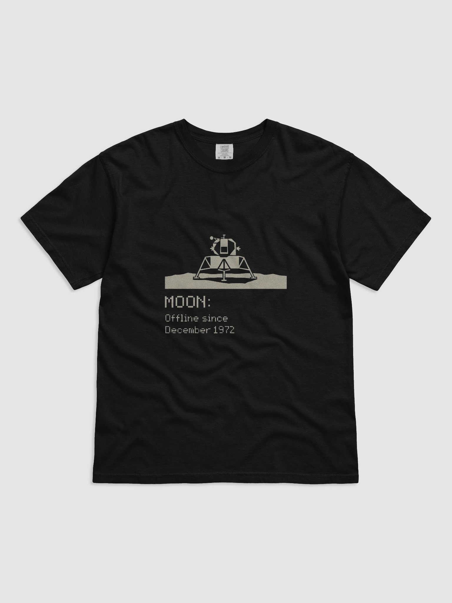 Moon Landing T-Shirt – Offline Since 1972 | Apollo Mission Retro Tee product image (1)