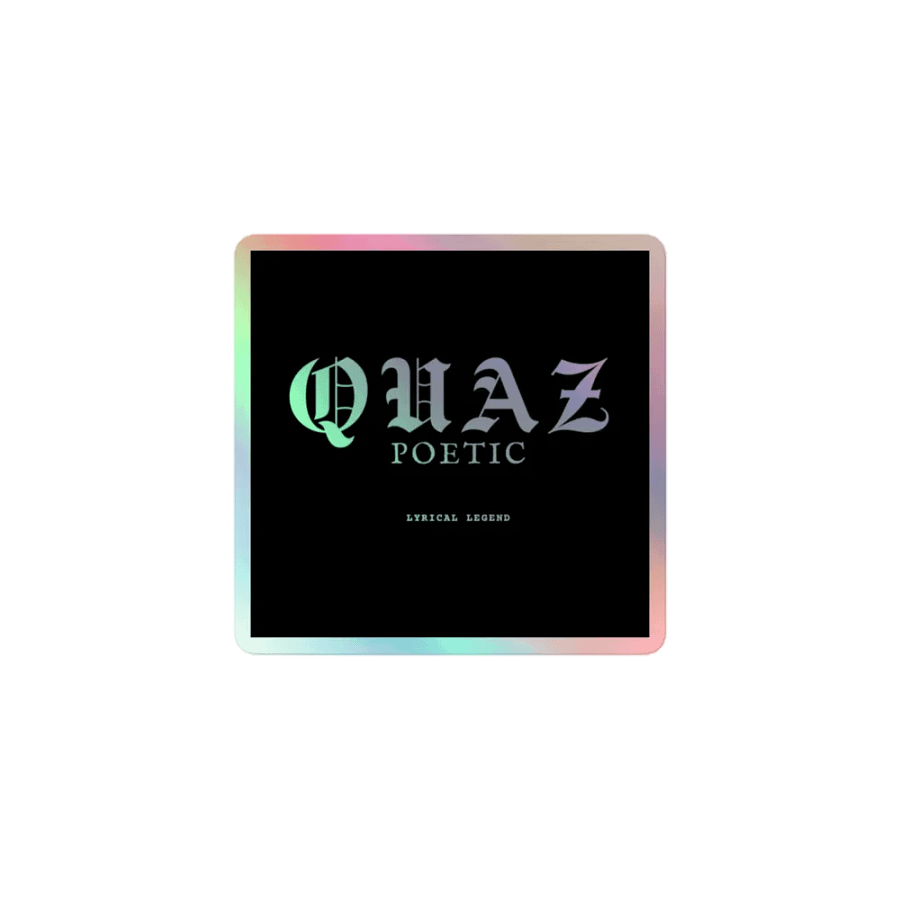 Quaz Poetic Holographic Sticker Sheet product image (1)