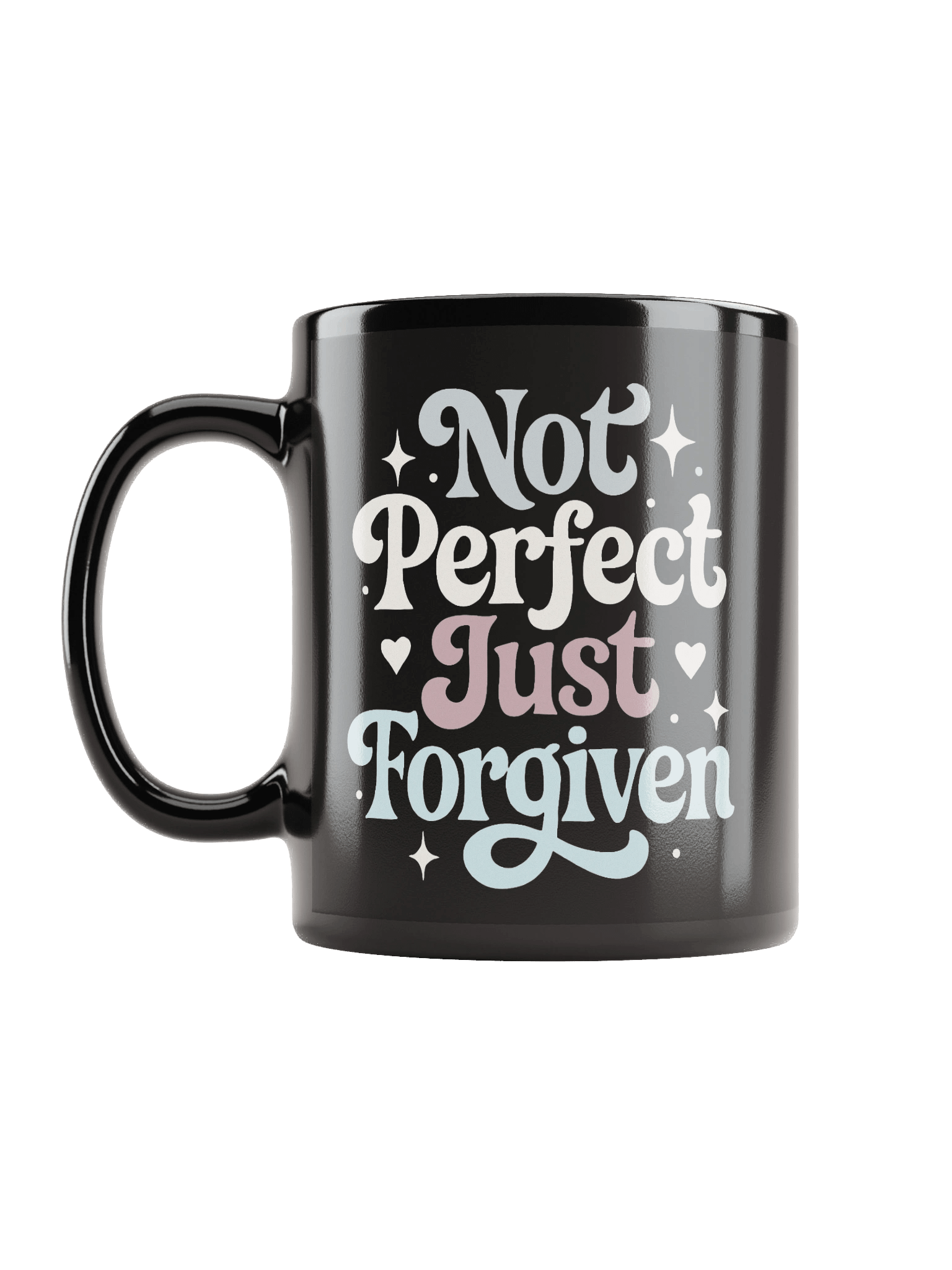 Not Perfect Just Forgiven Retro Christian Design product image (11)
